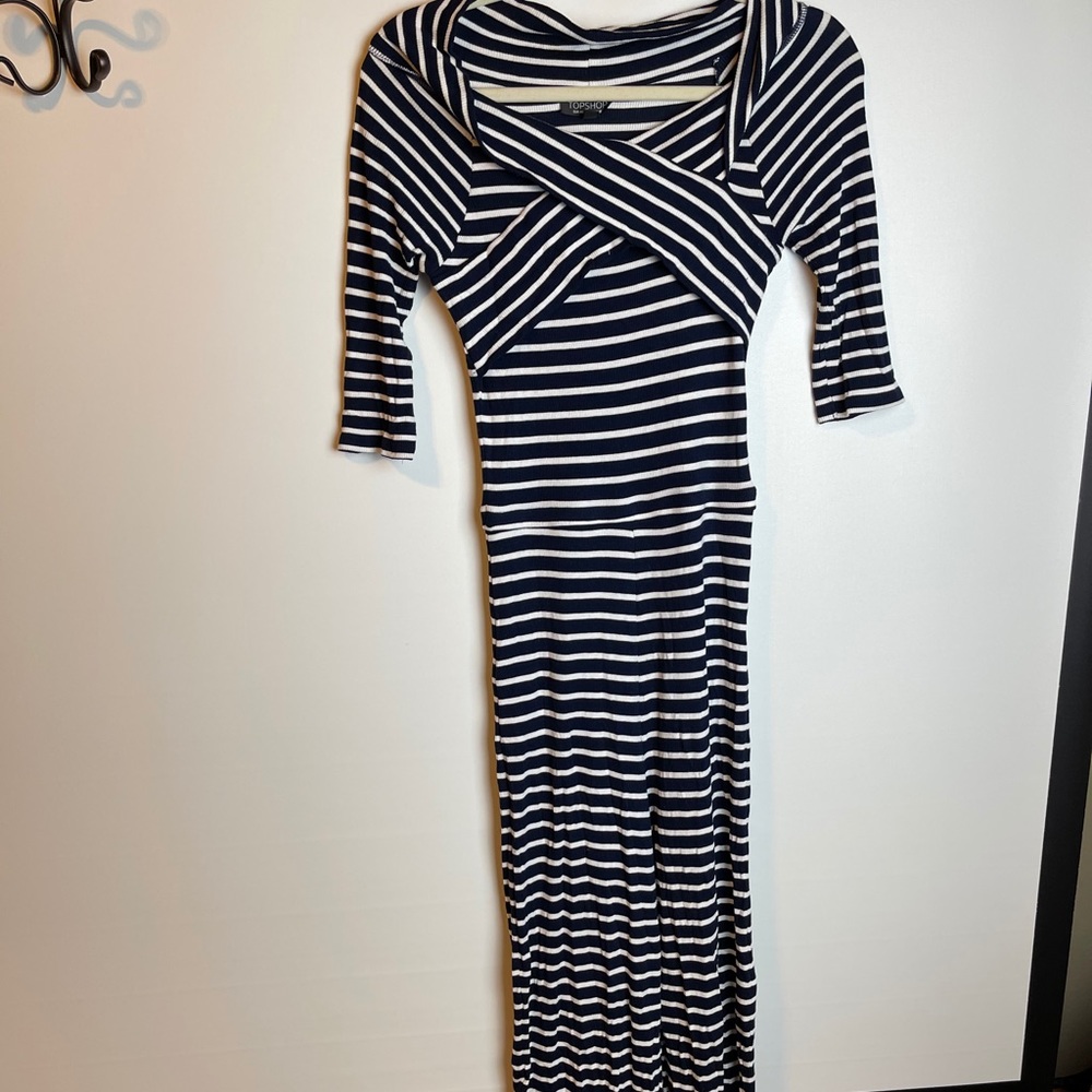 Topshop Stripped Romper